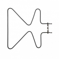 ТЭН духовки 1300W, ИТАТЭН, нерж, L375х370мм, Х-образный, нижний, 220V