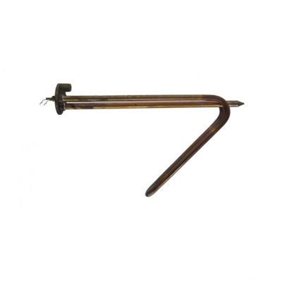 ТЭН RCA 1500W, TW, медь, D48мм, М6, клеммы под разъем, L275мм, горизонтальный трубка под термостат D9, 230V