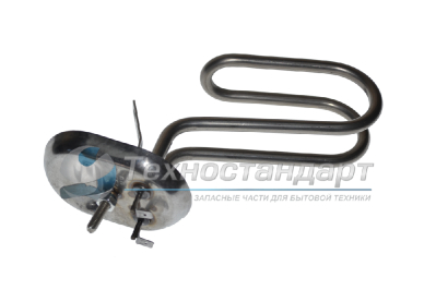 Тэн для водонагревателя, для Ariston,  1500W, на 10-30 литров, резьба под анод М4, L=140 мм, овальный фланец, замена WTH000