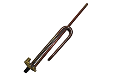 Тэн для водонагревателя, под площадку, для Ariston, 1200W, медь, под анод М6, фланец 48 мм, RCF