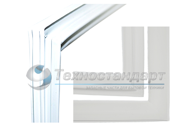 Уплотнитель двери Атлант-Минск, для морозильной камеры, 560 х 494 мм, в паз, к холодильникам МХМ-2819, код 769748901503, 331603301001