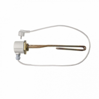 КОМПЛЕКТ: ТЭН RCT 2500W, TW, G1 1/2", L370мм, 230V + стержневой термостат + индикаторная лампа + крышка + сетевой шнур