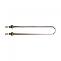 ТЭН 1,25 кВт (1250 Вт) для дачного умывальника ТермМикс, Мойдодыр, нерж, резьба М10, 02.126