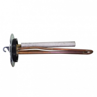 Комплект ТЭН 1 кВт (1000 вт) RCF для водонагревателя Ariston VLS, Superlux, Simat + фланец + анод + прокладка + 280040F