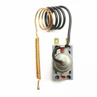 Термостат защитный SPC-М, 16А, TW, 105°С, 700мм, капиллярный 250V