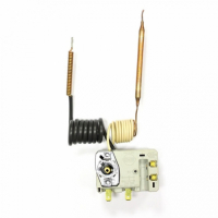 Термостат регулируемый TBS B Н12, 16А/10А, 70°С/термозащита на 105°С, 850мм/670мм, два капилляра, h16мм, 250V/400V