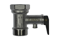 Клапан для водонагревателя, предохранительный, 3/4, с ручкой, 8 бар, 0.8 МПа